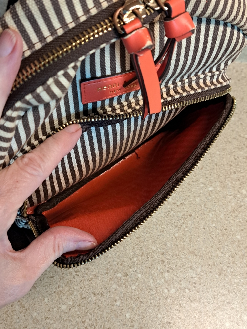 Vintage Henri Bendel Backpack - Picture 10 of 13
